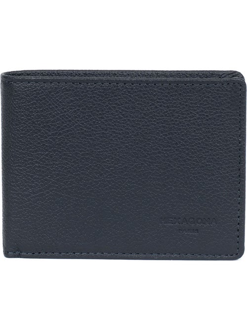 Cartera italiana - 2 pliegues - detener rfid - cuero de vaca confort hexagona - Kiabi