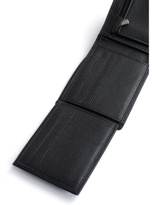 Cartera italiana - 2 pliegues - detener rfid - cuero de vaca confort hexagona - Kiabi