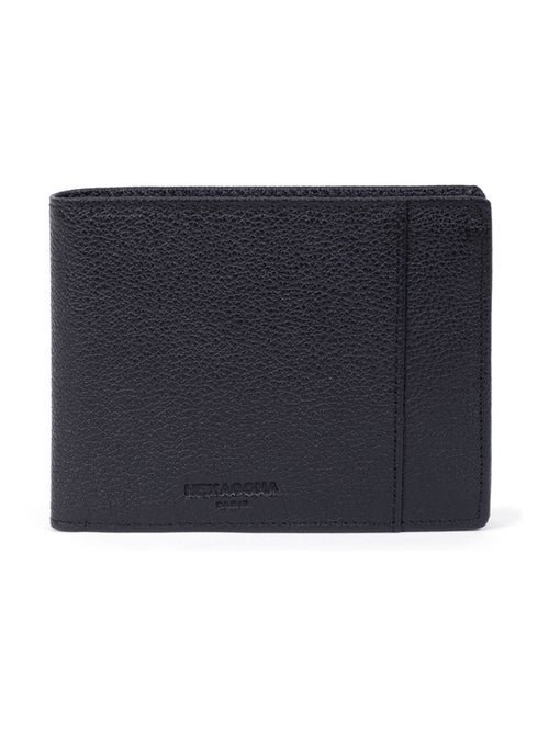 Cartera italiana - 2 pliegues - detener rfid - cuero duo hexagona - Kiabi