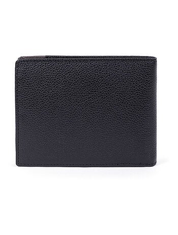 Cartera italiana - 2 pliegues - Detener RFID - Cuero DUO