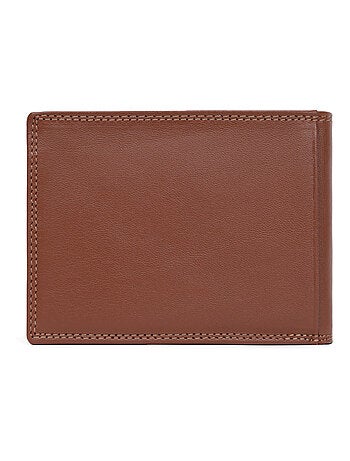 Cartera italiana - 2 pliegues - Detener RFID - Cuero SENSATION