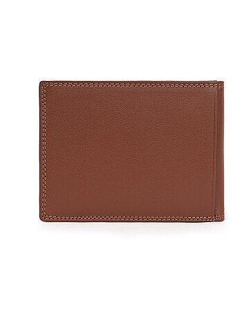 Cartera italiana - 2 pliegues - Detener RFID - Cuero SENSATION