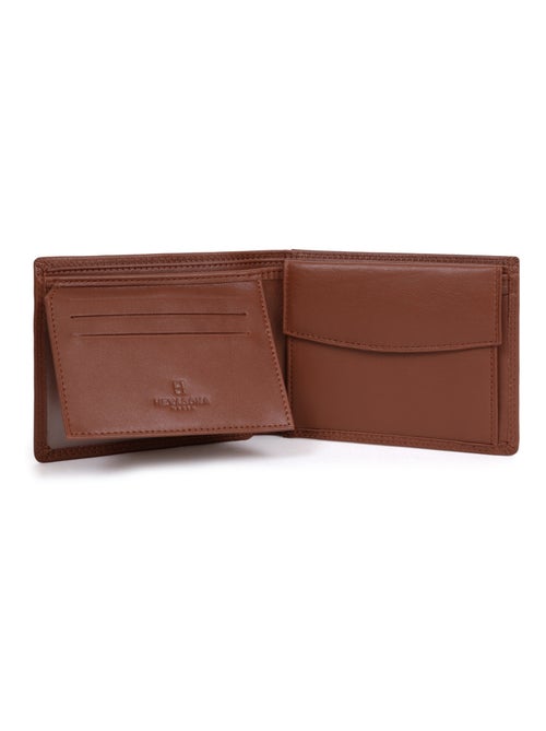 Cartera italiana - 2 pliegues - detener rfid - cuero sensation hexagona - Kiabi