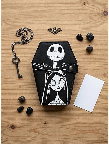 Cartera Jack y Sally polipiel Disney