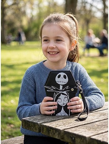 Cartera Jack y Sally polipiel Disney