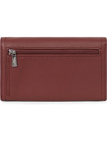 Cartera larga - 1 compartimento - Detener RFID - Cuero MIRABELLE