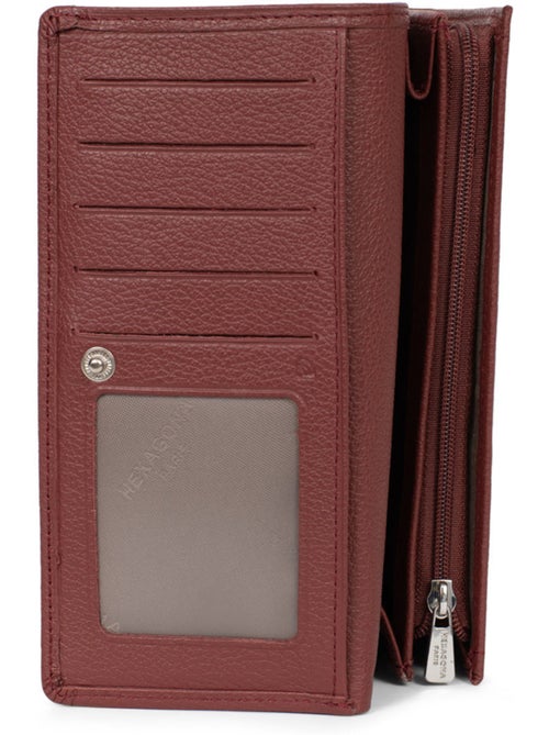 Cartera larga - 1 compartimento - Detener RFID - Cuero MIRABELLE - Kiabi Cartera larga - 1 compartimento - Detener RFID - Cuero MIRABELLE - Kiabi