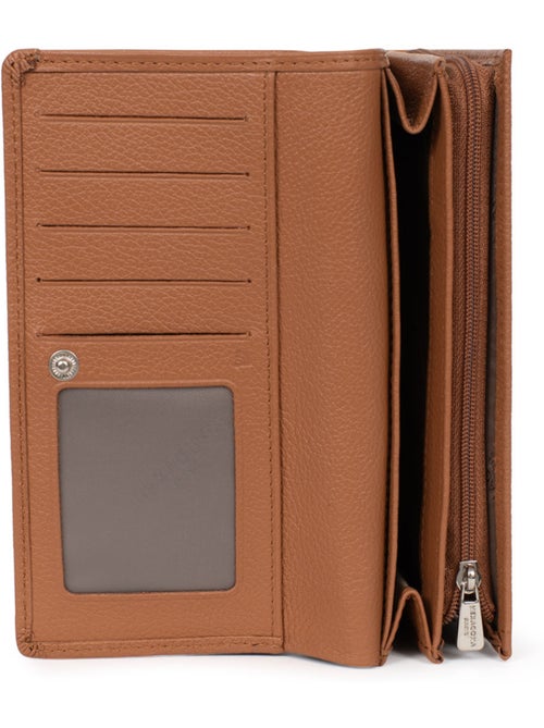 Cartera larga - 1 compartimento - Detener RFID - Cuero MIRABELLE - Kiabi Cartera larga - 1 compartimento - Detener RFID - Cuero MIRABELLE - Kiabi