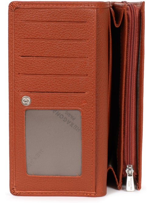 Cartera larga - 1 compartimento - Detener RFID - Cuero MIRABELLE - Kiabi Cartera larga - 1 compartimento - Detener RFID - Cuero MIRABELLE - Kiabi