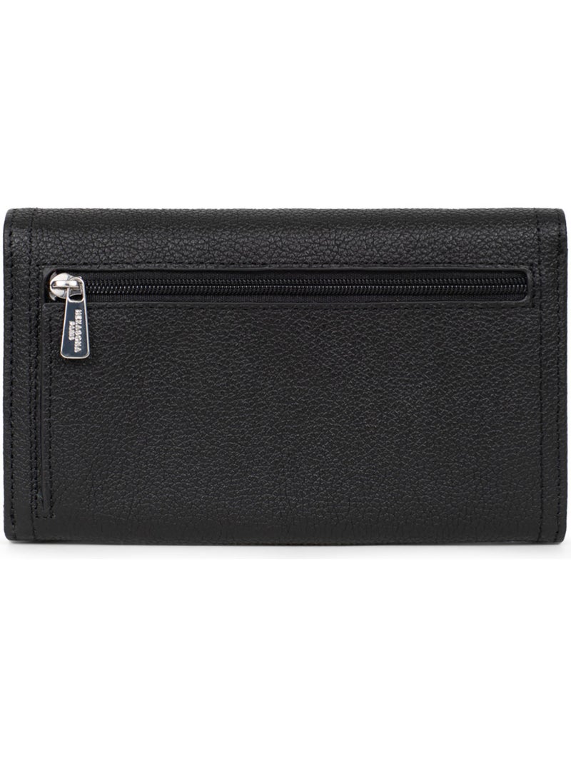 Cartera larga - 1 compartimento - Detener RFID - Cuero MIRABELLE Negro - Kiabi