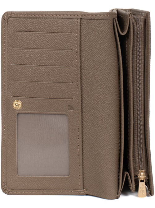 Cartera larga - 1 pliegue - Detener RFID - Cuero AUDE - Kiabi