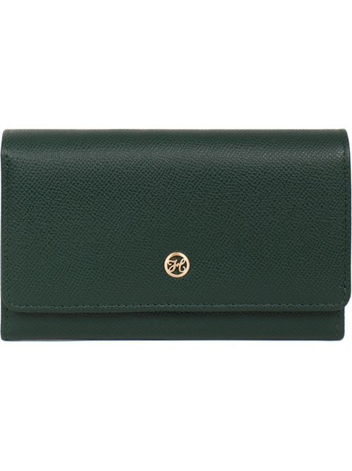 Cartera larga - 1 pliegue - Detener RFID - Cuero AUDE - Kiabi