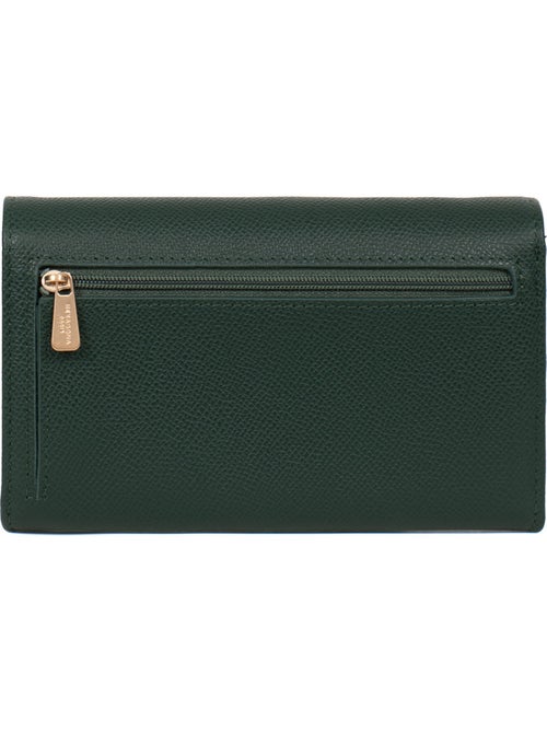 Cartera larga - 1 pliegue - Detener RFID - Cuero AUDE - Kiabi