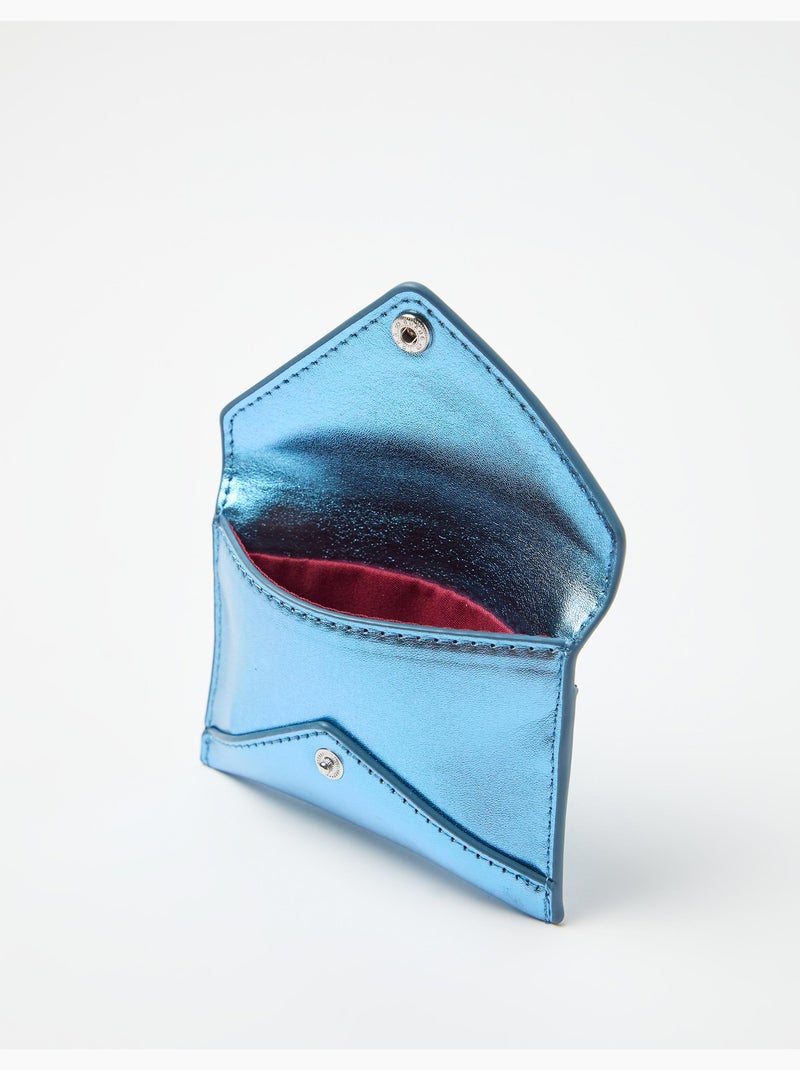 Cartera metálica, MO Fashion Azul - Kiabi