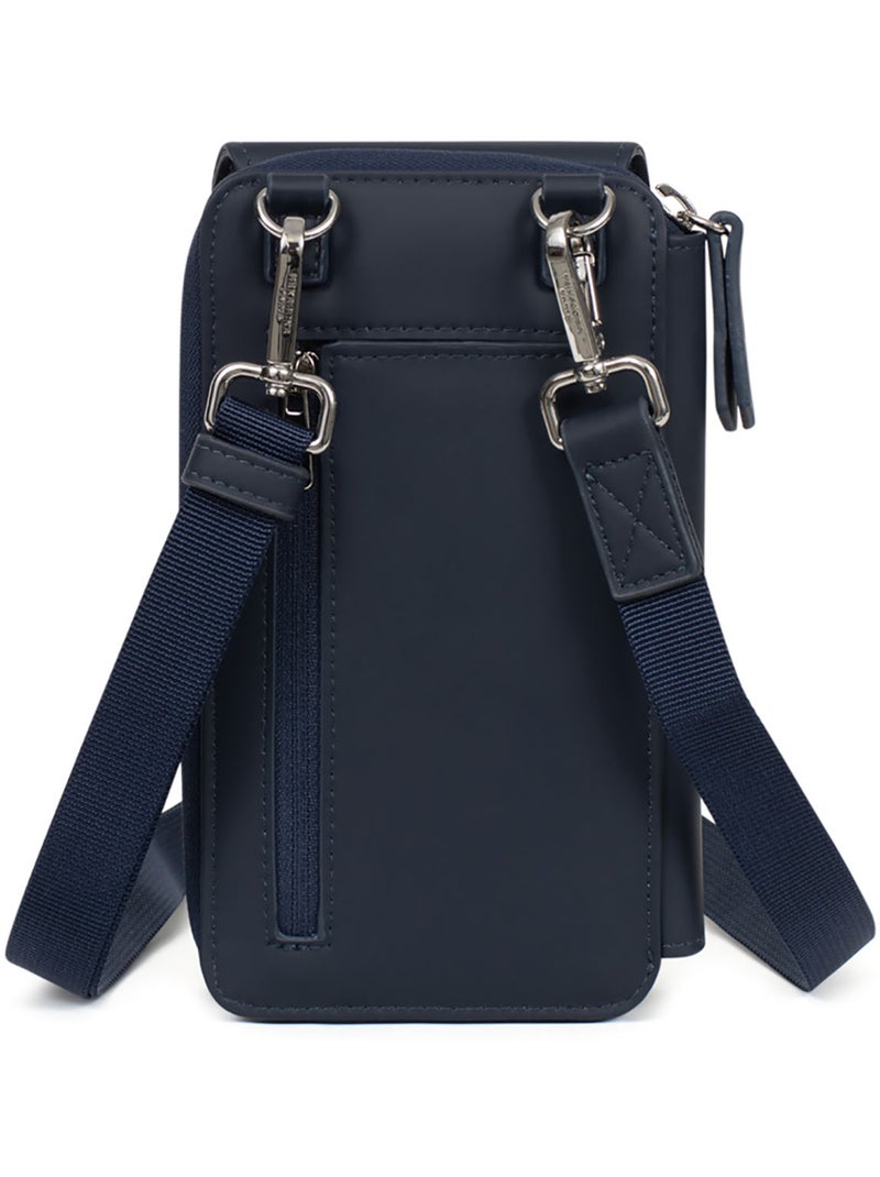 Cartera para teléfono con bolsillo nami hexagona Azul noche - Kiabi