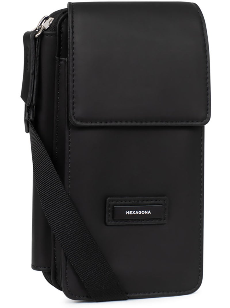 Cartera para teléfono con bolsillo NAMI Negro - Kiabi