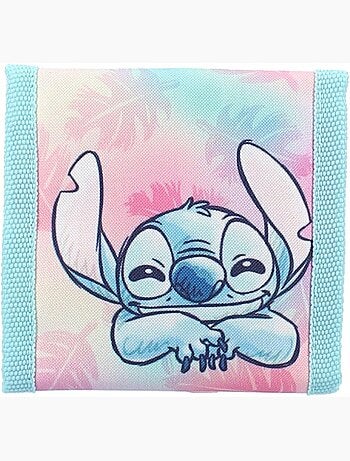 Cartera Stitch Wild Energy azul – Monedero infantil