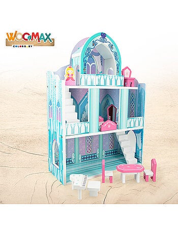 Casa de muñecas de madera WOOMAX