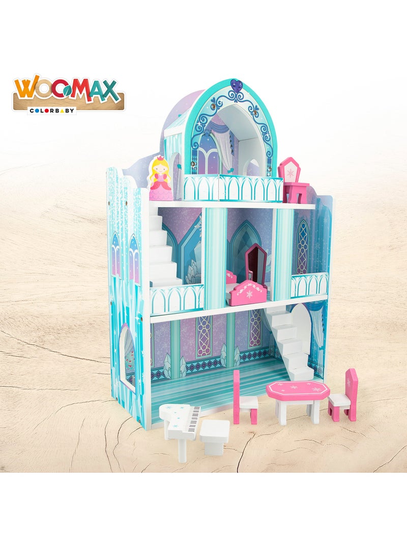 Casa de muñecas de madera WOOMAX N/D - Kiabi