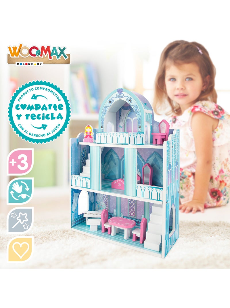 Casa de muñecas de madera WOOMAX N/D - Kiabi