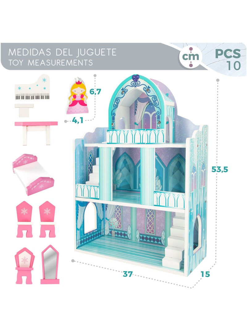 Casa de muñecas de madera WOOMAX N/D - Kiabi