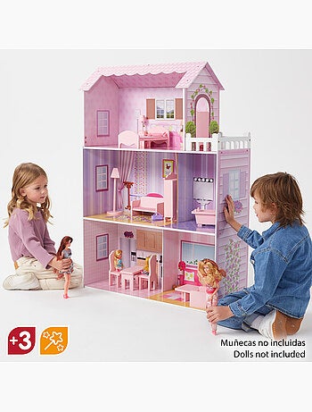 Casa de muñecas de madera woomax