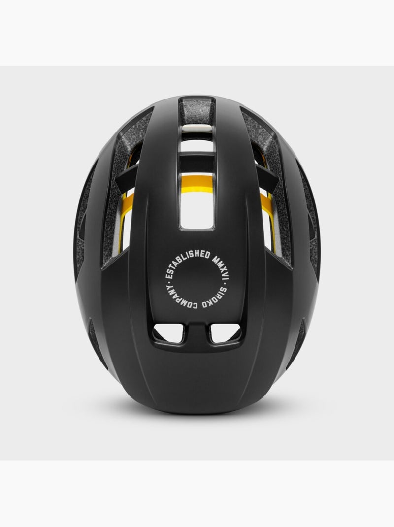 Casco ciclismo carretera ciclismo hombre y mujer he circuit Negro - Kiabi