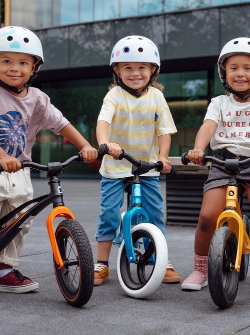 Casco de bicicleta para niños - LIONELO - 50-56 cm - Personalizable - Certificado Intertek - Kiabi