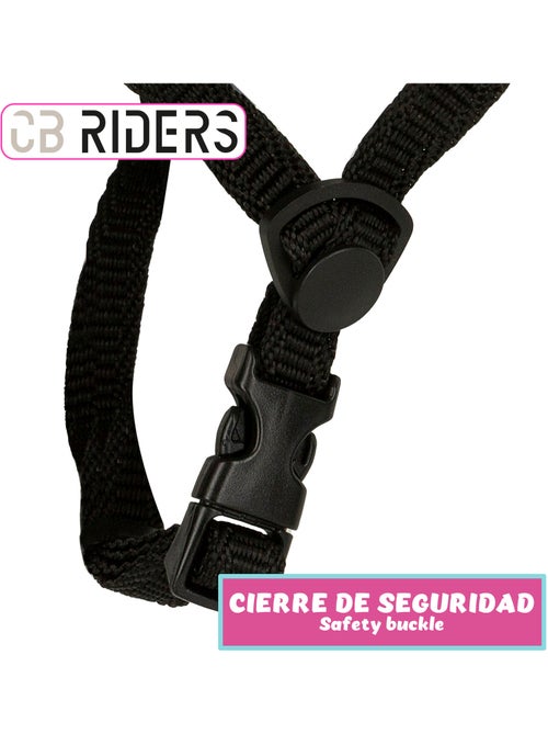 Casco infantil amarillo neón cb riders - Kiabi