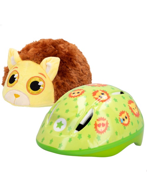 Casco infantil con funda de peluche de león k3yriders - Kiabi