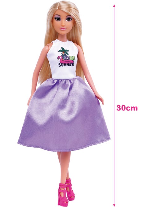 Casita de muñecas con muñeca 30 cm y más de 60 accesorios isabella - Kiabi Casita de muñecas con muñeca 30 cm y más de 60 accesorios isabella - Kiabi