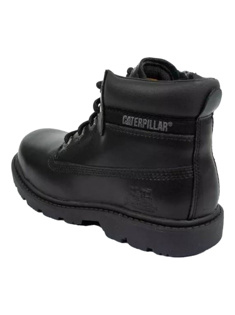 Caterpillar - Botas a los Tobillos de Cueros Colorado Plus para Niños/Niñas Negro - Kiabi