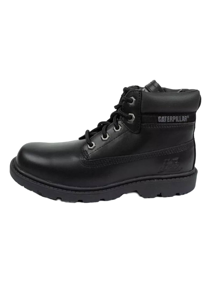 Caterpillar - Botas a los Tobillos de Cueros Colorado Plus para Niños/Niñas Negro - Kiabi