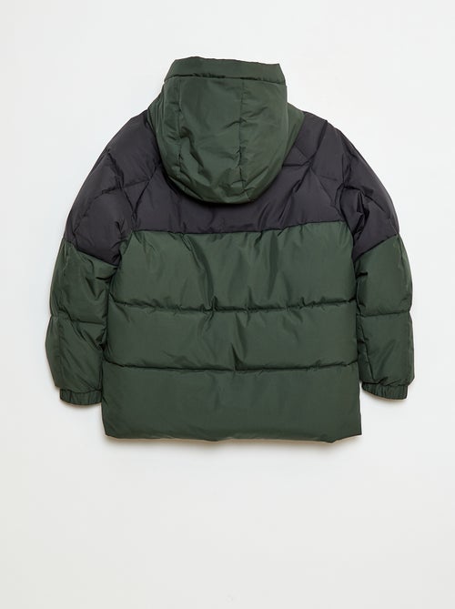 Cazadora acolchada bicolor - Kiabi