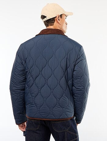 Cazadora acolchada cálida reversible
