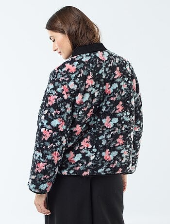 Cazadora acolchada cálida reversible