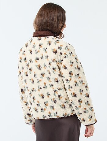 Cazadora acolchada cálida reversible