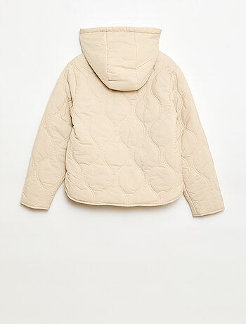 Cazadora acolchada con capucha