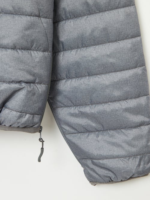 Cazadora acolchada con capucha - Kiabi