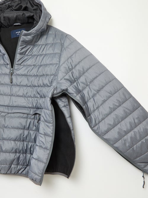 Cazadora acolchada con capucha - Kiabi