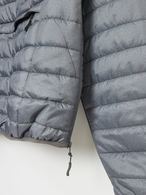 Cazadora acolchada con capucha - Kiabi