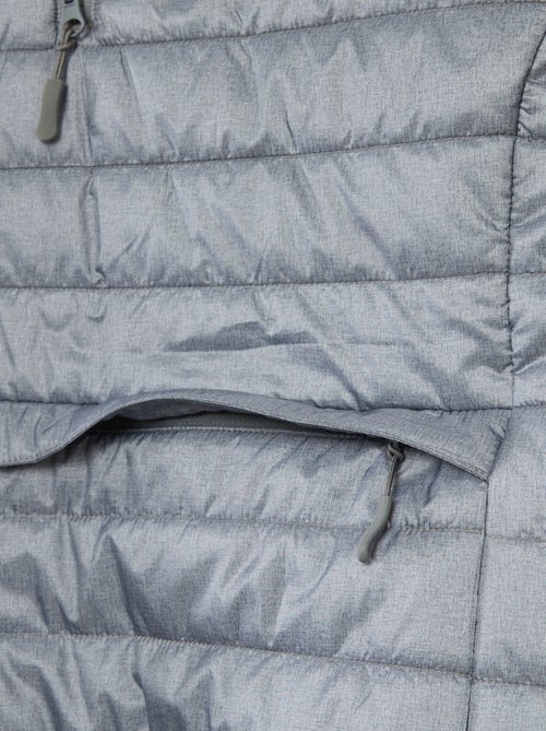 Cazadora acolchada con capucha - Kiabi