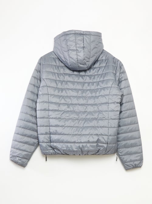 Cazadora acolchada con capucha - Kiabi