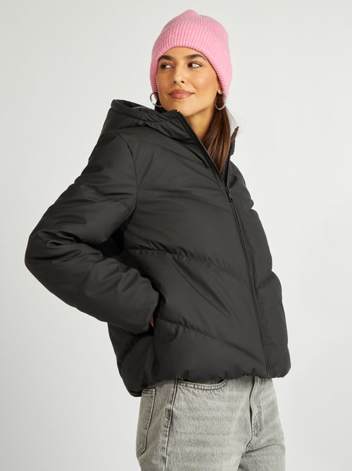 Cazadora acolchada con capucha 'JDY' - Kiabi