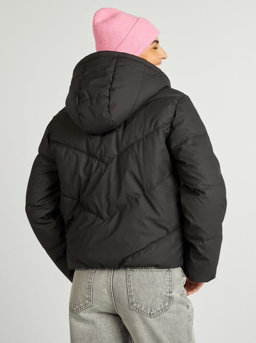 Cazadora acolchada con capucha 'JDY' - Kiabi