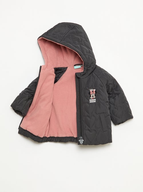 Cazadora acolchada con capucha y forro polar 'Disney' 'Minnie' - Kiabi