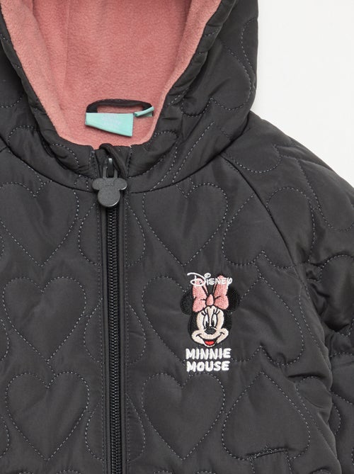 Cazadora acolchada con capucha y forro polar 'Disney' 'Minnie' - Kiabi