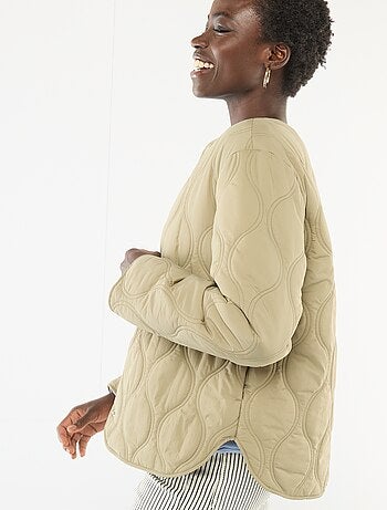 Cazadora acolchada con pechera extraíble