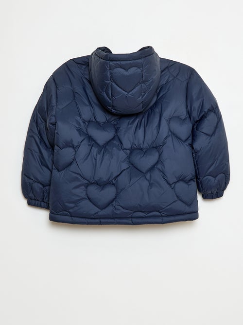 Cazadora acolchada hidrófuga 'corazón' - Kiabi