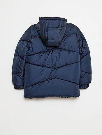Cazadora acolchada impermeable con capucha